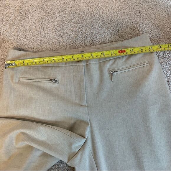 Laura beige stretchy dress pant trousers Sz 6 - Picture 11 of 11